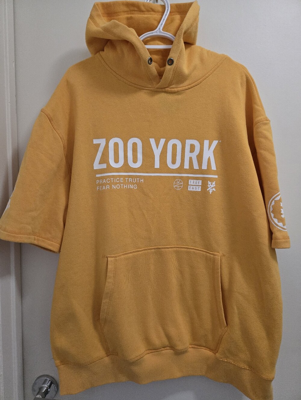 Mens Zoo York Short Sleeved Hoodie